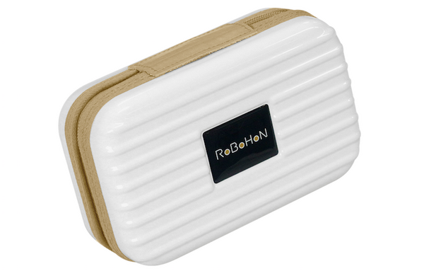 シャープがロボホン用の新しいキャリングケースを発売、ぴったりサイズのハードタイプ！