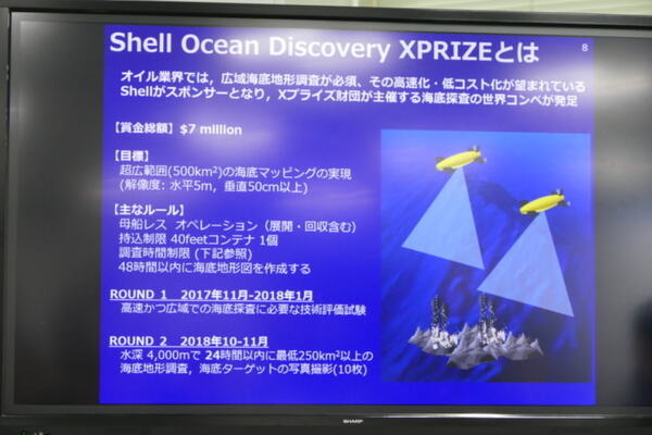 日本の海底探査チーム「Team KUROSHIO」、無人ロボット海底探査競技「Shell Ocean Discovery XPRISE」決勝進出決定