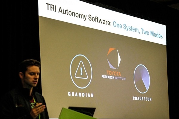 【GTC 2018現地レポート】トヨタAI研究所「Toyota Research Institute」が開発する2モードの自動運転ソフトウェア！AWSや開発環境も公開