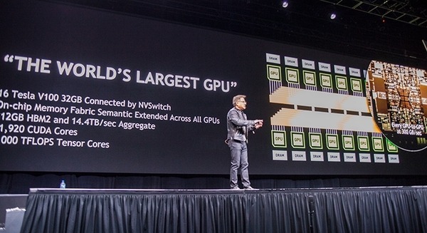 【GTC 2018】NVIDIAのCEOが基調講演でAIとディープラーニングの未来を語る！自動運転、ロボット開発環境、リアルタイムレイトレーシング、世界最大のGPU「DGX-2」等を発表