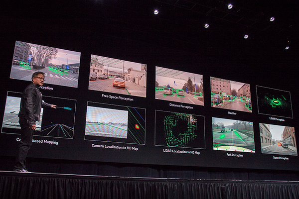 【GTC 2018】NVIDIAのCEOが基調講演でAIとディープラーニングの未来を語る！自動運転、ロボット開発環境、リアルタイムレイトレーシング、世界最大のGPU「DGX-2」等を発表