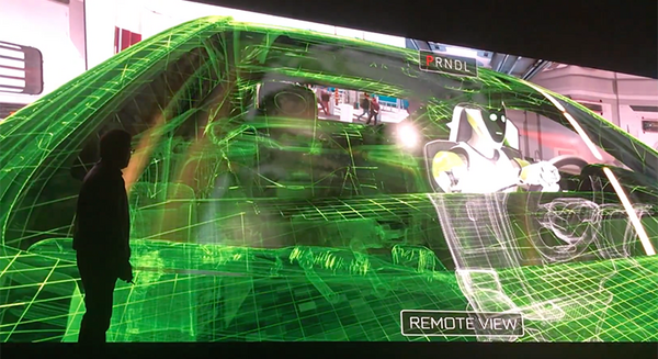 【GTC2018】基調講演で「Holodeck」を使って無人の車を遠隔操縦！観客騒然！自動運転には遠隔操作も必要か