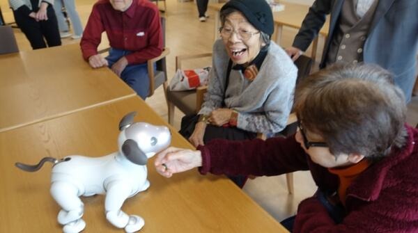 有料老人ホームにソニーの「aibo」が導入　意欲の活性化を目指す