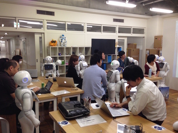 「Pepperと楽しく会話するには？ コミュニケーションを考えるアイデアソン」に行ってきました。 #pac2015w
