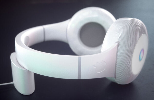 AppleのオーバーイヤホンヘッドホンはHomePod風のデザインを採用か？