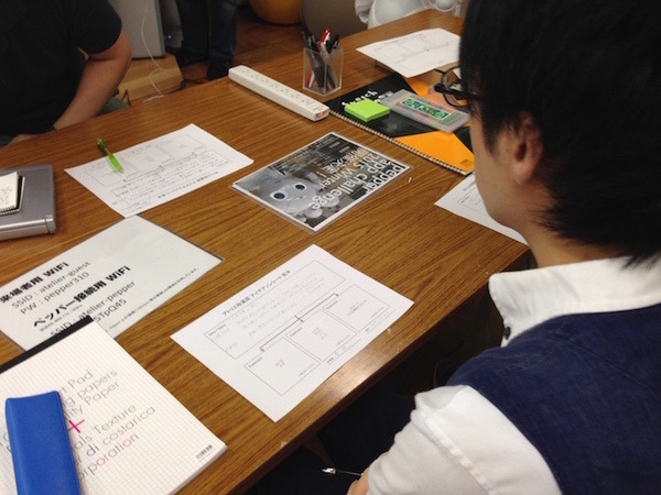 「Pepperと楽しく会話するには？ コミュニケーションを考えるアイデアソン」に行ってきました。 #pac2015w