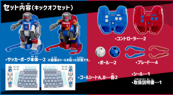【速報】次世代RCサッカーロボット「サッカーボーグ」をタカラトミーが発表！本格的なドリブルやループシュートもできる