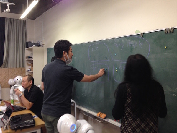 「Pepperと楽しく会話するには？ コミュニケーションを考えるアイデアソン」に行ってきました。 #pac2015w