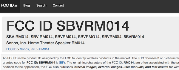 SONOSがAlexaとHDMI端子搭載のスマートホームシアタースピーカーを開発中？