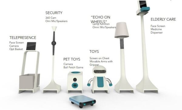 ロボット新会社「TickTock」が家庭用ロボット複数種のコンセプトを公開　「家庭用ロボットは難しい」