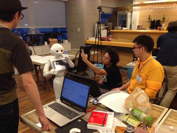 面白法人カヤック × DMM.makeの「出張！つくってみたラボ with Pepperさん」に行ってきた。