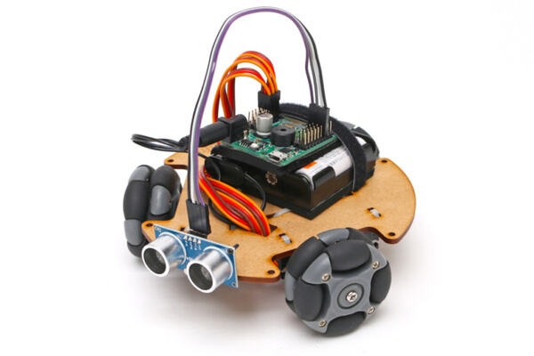 拡張性が高く、カスタマイズが可能な自作用ロボット教材「オムニローバー3WD」が5月15日に発売