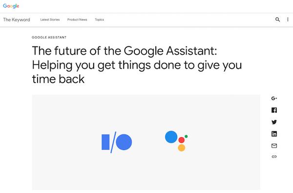 【Google I/O 2018】Googleアシスタントに追加される注目の新機能まとめ