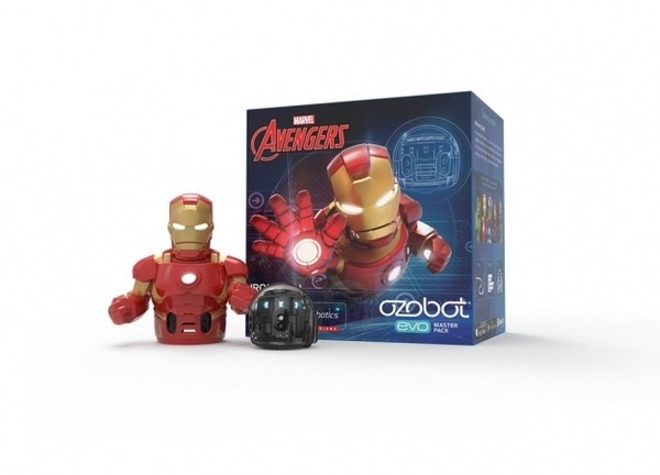 本日発売！ アイアンマンとキャプテンアメリカの教育用ロボット「Ozobot Evo マーベルシリーズ」