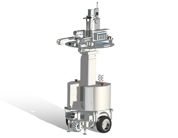 2体のAIロボットが相談して作業！協調して最適な行動を選択する建築施工ロボット“Carry” と“Shot”、70%の作業負担軽減をめざす