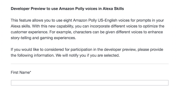 【米国】Amazon Alexaがスキル内で8種類の声を使い分けられるようになった