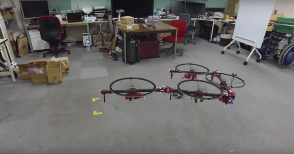 東大JSK発の空中で変形するロボット「ドラゴン」が凄すぎる