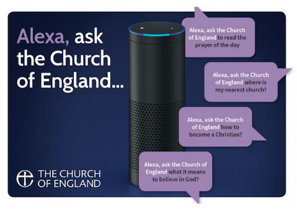 イングランド国教会がAlexaスキルをリリース。教会探しはもちろん、毎日の祈りの読み上げにも対応。