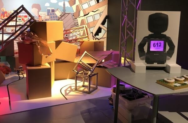 ロボホンやPepper、Xperia Hello!も活躍する防災イベント、NHK福岡放送局で開催！子ども達もロボットと防災サバイバル体験