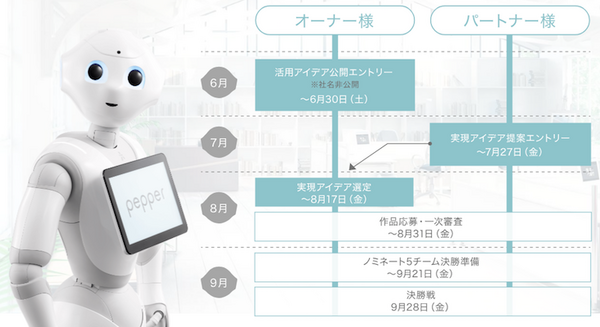 Pepperオーナーと認定パートナーがチームで競うコンテスト「Pepper Owners Challenge 2018」の開催を発表！賞金100万円