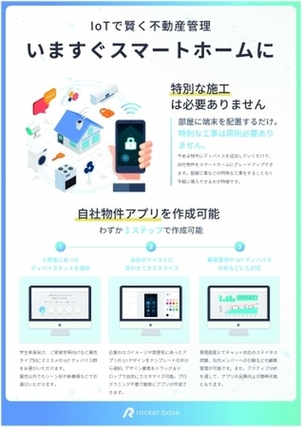 不動産企業・オーナー向けスマートロック「Rocket Lock」、賃貸住宅フェア2018in東京に出展へ
