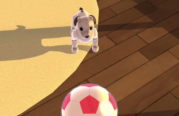 W杯開幕記念？ ソニーのバーチャルaiboとサッカーで遊べる