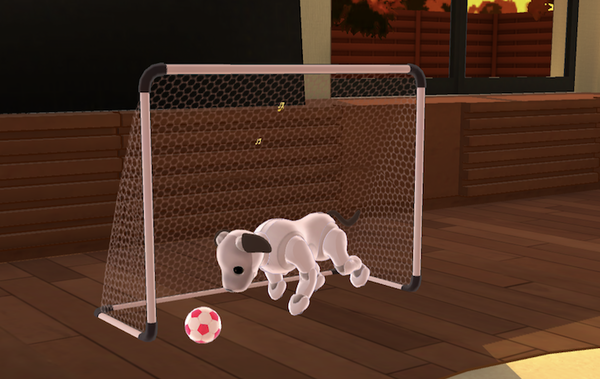 W杯開幕記念？ ソニーのバーチャルaiboとサッカーで遊べる