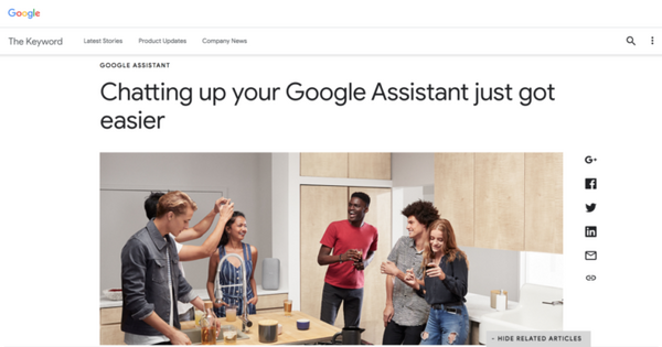 Google Homeが「Continued Conversation」（継続的な会話機能）に対応。連続質問は「Hey Google」不要に！