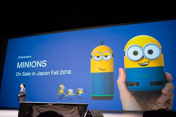 LINE、ドラえもんに続き「ミニオンズ」モデルのClova搭載スマートスピーカー発売へ