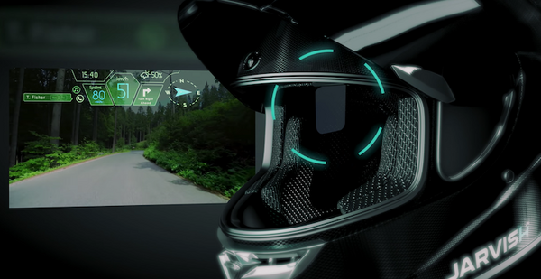 ライダー待望のスマートヘルメット「JARVISH X-AR」登場！ Amazon Alexa、ARヘッドアップディスプレイ、360度カメラ搭載