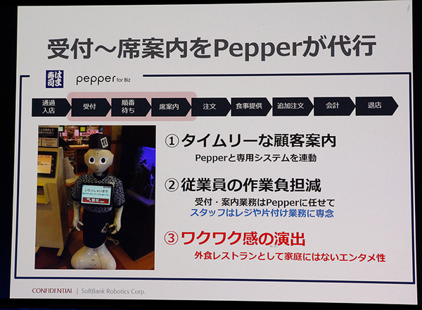 Pepper用「ロボットスイート」を今秋公開、New「Pepper for Biz」の動画や佐賀大学/東京歯科大学/大成建設などの導入効果を紹介
