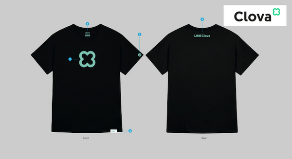 LINE Clovaのスキル開発者全員に「特製Tシャツ」プレゼント