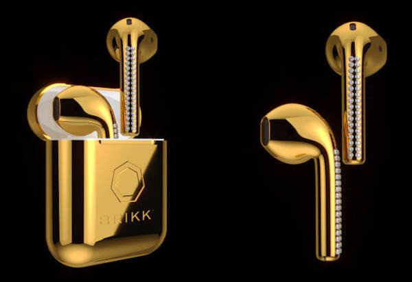 AirPods最新情報：お金持ち向けの金ピカAirPodsがすごい。ワイヤレス充電可能なAirPodsケースは登場間近？