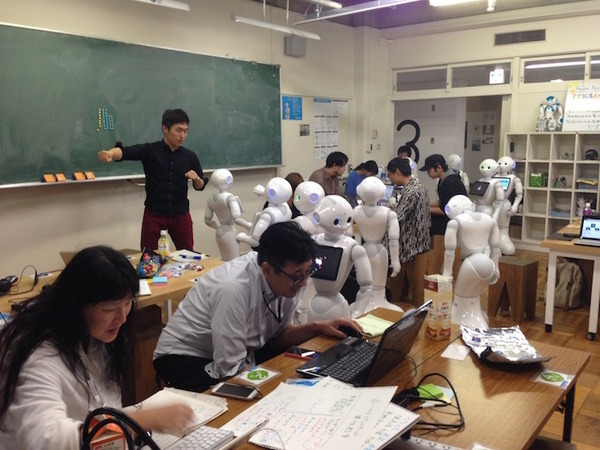 「エンタメアプリ開発 Pepperハッカソン（ゲスト：安生真さん）」に行ってきました。 #pac2015w