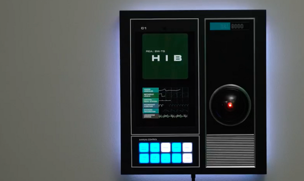 【2001年宇宙の旅】Amazon Alexa搭載の「HAL 9000レプリカ」クラウドファンディング開始、あっという間に目標達成！