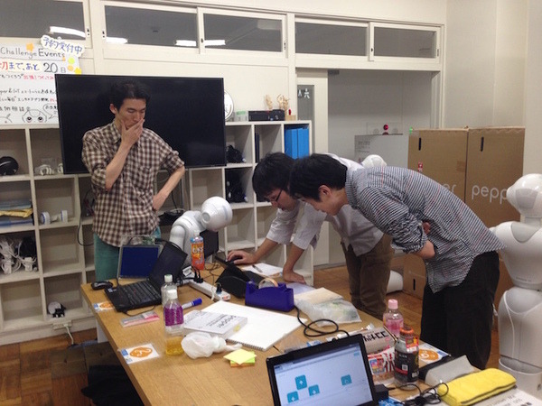 「エンタメアプリ開発 Pepperハッカソン（ゲスト：安生真さん）」に行ってきました。 #pac2015w