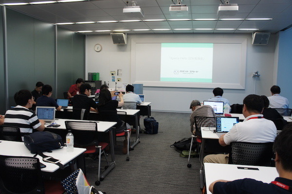 ソニーモバイルの「Xperia Hello! SDK 勉強会」が開催されました！