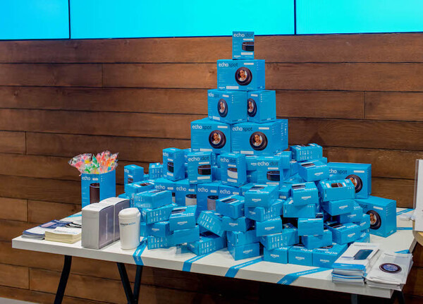 二子玉川 蔦屋家電に巨大なアマゾンエコーが登場！ 早速行ってきた