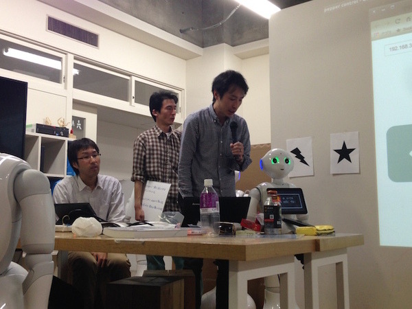 「エンタメアプリ開発 Pepperハッカソン（ゲスト：安生真さん）」に行ってきました。 #pac2015w