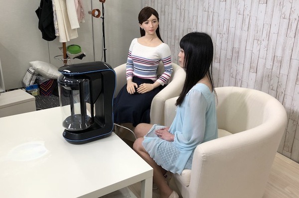 アンドロイドアナウンサー「アオイエリカ」の占いの館を体験してきた【日テレ・汐パラ】