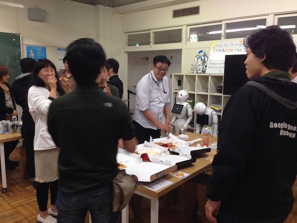 「エンタメアプリ開発 Pepperハッカソン（ゲスト：安生真さん）」に行ってきました。 #pac2015w