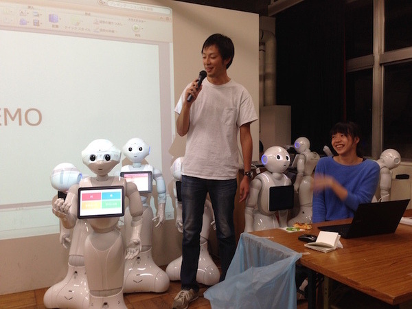 「エンタメアプリ開発 Pepperハッカソン（ゲスト：安生真さん）」に行ってきました。 #pac2015w