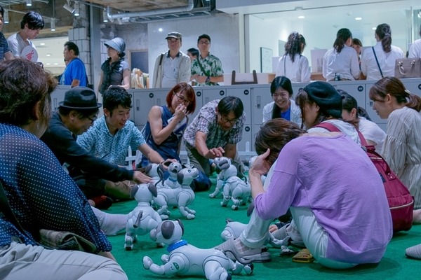 第一回「aiboファンミーティング」レポート　中が丸見えの「スケルトンaibo」の初展示も　#aibo