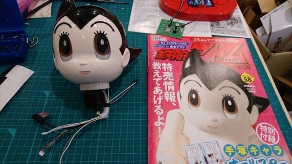 完成間近！ 講談社の「ATOM（アトム）」を68号まで組み立ててみた【週刊 鉄腕アトムを作ろう！】