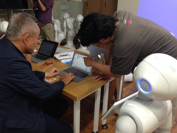 「第6回 html5jロボット部 勉強会 ～ Pepper×COCOROBO RX-V200連携R2Rアプリワークショップ」に行ってきました。 #html5j