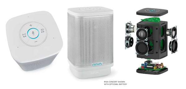 RIVA audio、Alexa搭載スマートスピーカー2モデルを発表　「Alexa」と「音楽」の音量を個別制御できるのが素敵