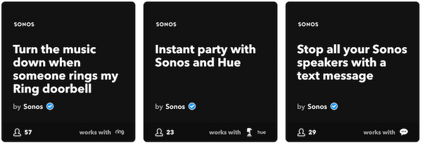 SONOSがIFTTTに対応　スマートスピーカー「SONOS One」を家電連携させよう