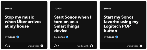 SONOSがIFTTTに対応　スマートスピーカー「SONOS One」を家電連携させよう