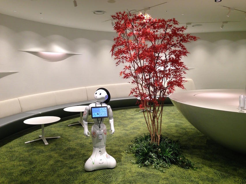 Pepperアプリを簡単に開発できるM-SOLUTIONS社「Smart at robo for Pepper」を見てきました。