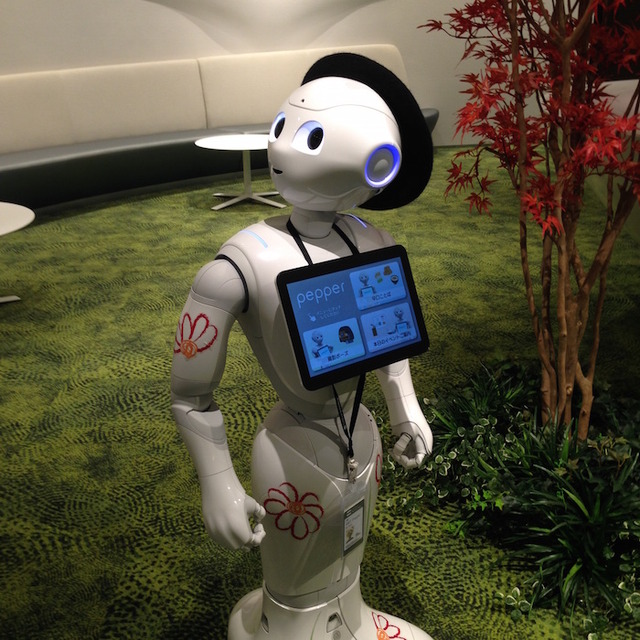 Pepperアプリを簡単に開発できるM-SOLUTIONS社「Smart at robo for Pepper」を見てきました。